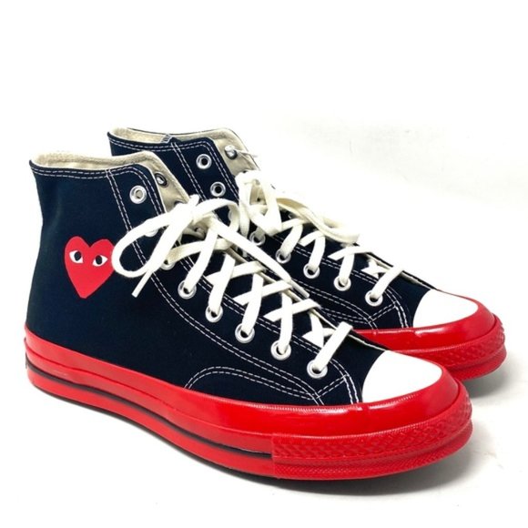 Converse Other - Converse Chuck 70 Comme Garcons PLAY Sneakers Men's Shoes Canvas Black A01793C